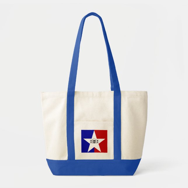 Tote Bag Drapeau de San Antonio, Texas (Devant)