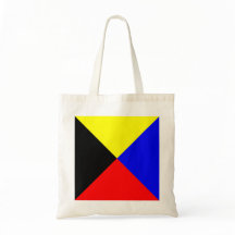Drapeau de signalisation maritime ICS Zoulou