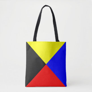 Tote Bag Drapeau de signalisation maritime Zulu ICS