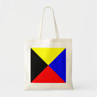 Tote Bag Drapeau de signalisation maritime Zulu ICS