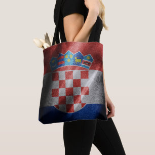 Tote Bag Drapeau de soie croate