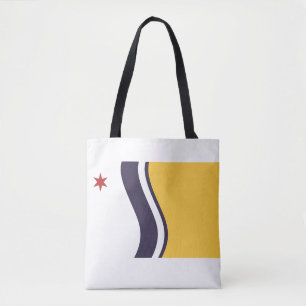 Tote Bag Drapeau de South Bend, Indiana