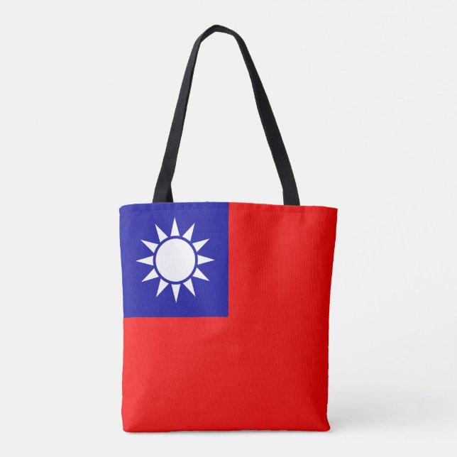 Tote Bag Drapeau de Taïwan (Dos)