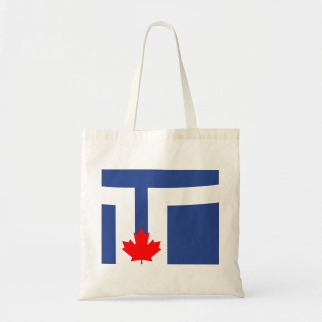 Tote Bag Drapeau de Toronto (Ontario) (Devant)