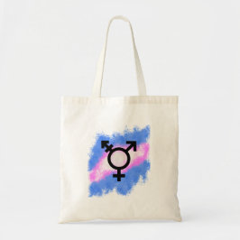 Tote Bag Drapeau de transition de style de projection