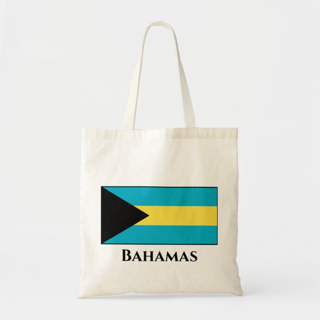 Tote Bag Drapeau des Bahamas (Devant)