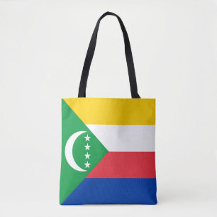 Tote Bag Drapeau des Comores
