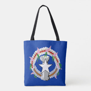 Tote Bag Drapeau des Îles Mariannes du Nord