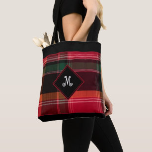 Tote Bag Drapeau des îles Vierges américaines USVI Madras M
