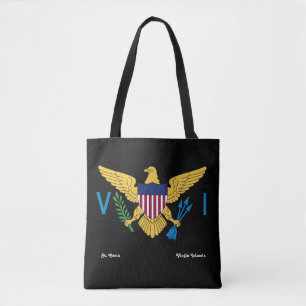 Tote Bag  Drapeau des îles Vierges américaines USVI St. C