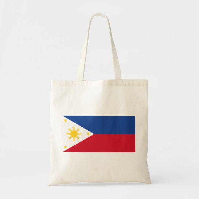 Tote Bag Drapeau des Philippines (Devant)