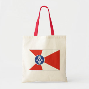 Tote Bag Drapeau des TIC Wichita Kansas