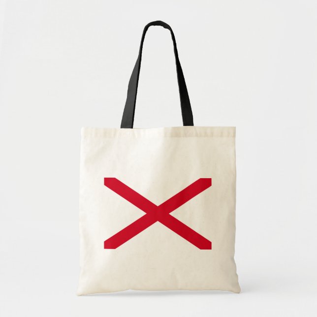 Tote Bag Drapeau d'État de l'Alabama (Devant)