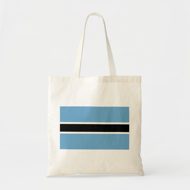 Tote Bag Drapeau du Botswana (Devant)