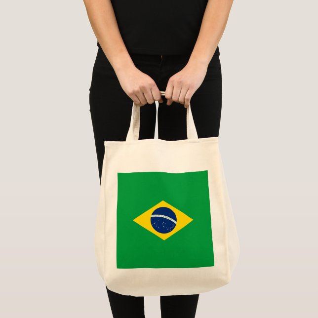 Tote Bag Drapeau du Brésil (Devant (produit))