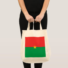 Tote Bag drapeau du Burkina Faso