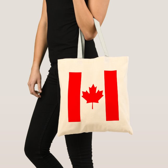Tote Bag Drapeau du Canada (Devant (produit))