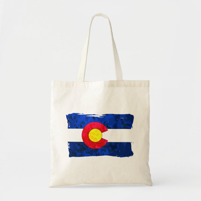 TOTE BAG DRAPEAU DU COLORADO (Devant)
