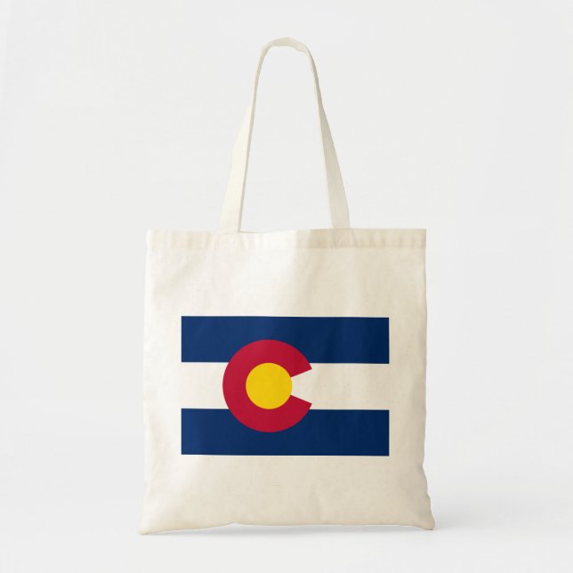 TOTE BAG DRAPEAU DU COLORADO (Devant)