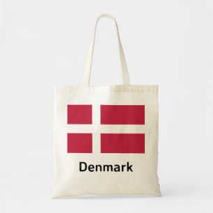Tote Bag Drapeau du Danemark