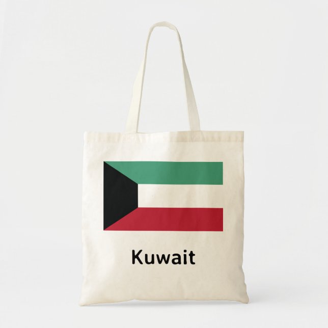 Tote Bag Drapeau du Koweït (Devant)
