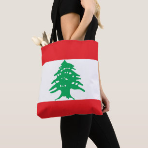 Tote Bag Drapeau du Liban