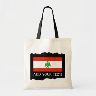 Tote Bag Drapeau du Liban