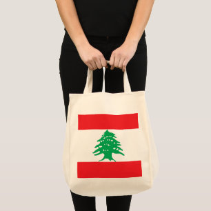 Tote Bag Drapeau du Liban