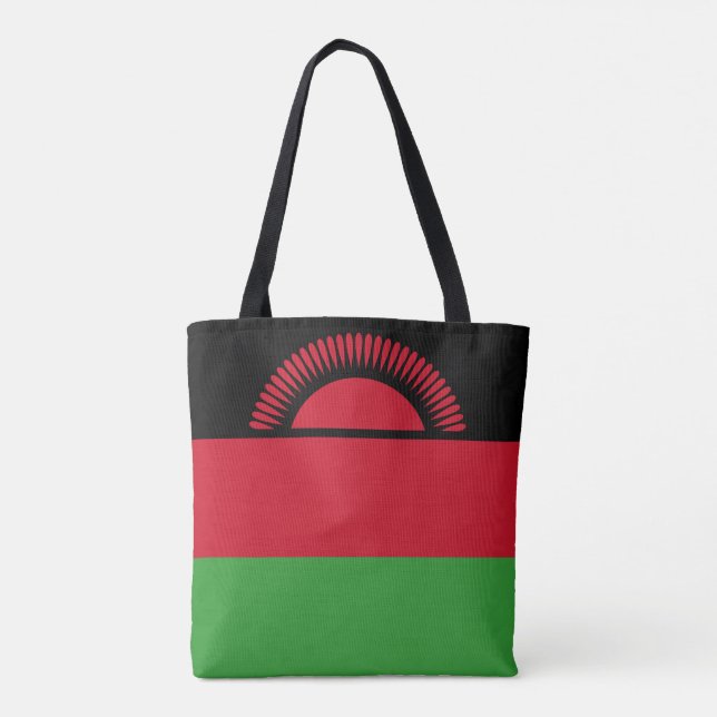 Tote Bag Drapeau du Malawi (Dos)