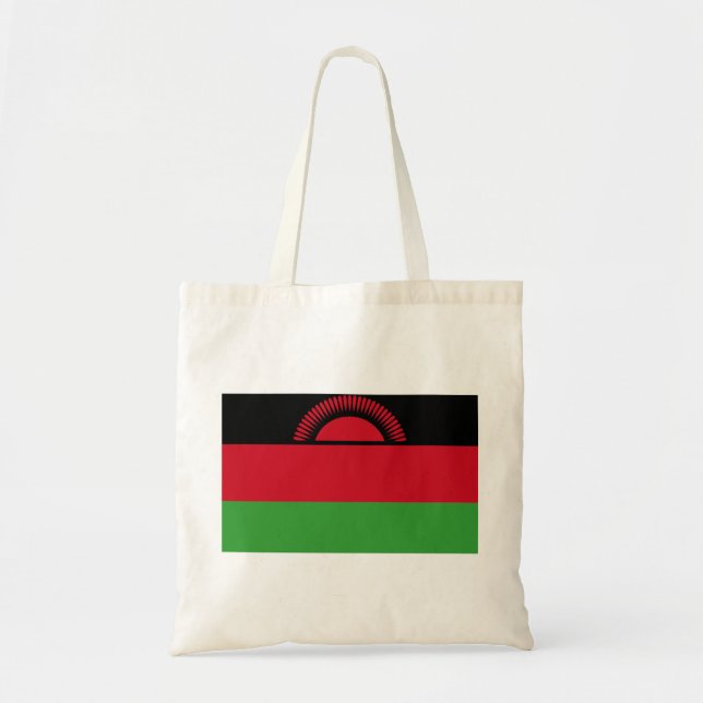 Tote Bag Drapeau du Malawi (Devant)