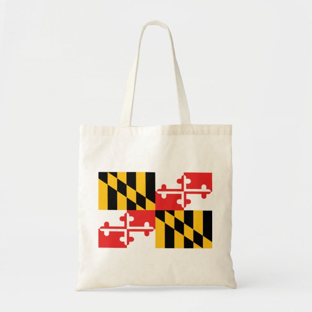 Tote Bag Drapeau du Maryland (Devant)