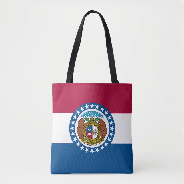 Tote Bag Drapeau du Missouri (Devant)