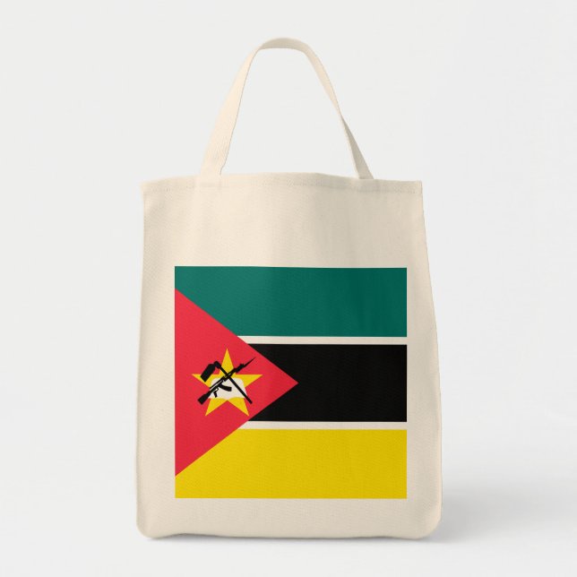 Tote Bag Drapeau du Mozambique (Devant)