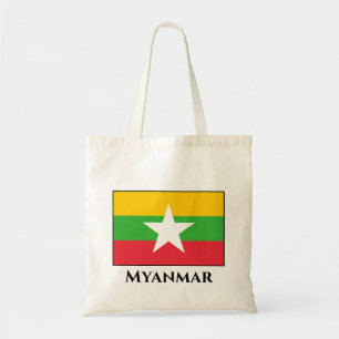 Tote Bag Drapeau du Myanmar