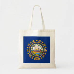 Tote Bag Drapeau du New Hampshire