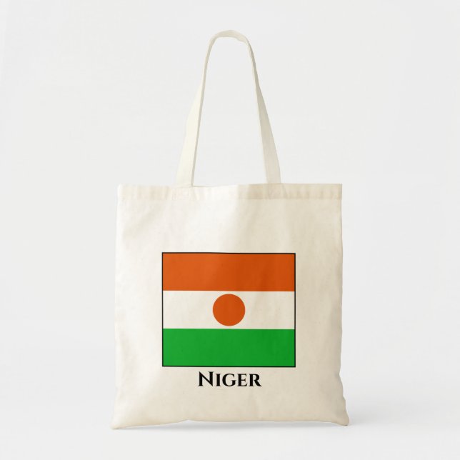 Tote Bag Drapeau du Niger (Devant)