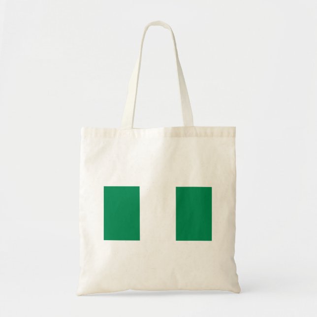 Tote Bag Drapeau du Nigéria (Devant)