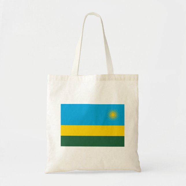 Tote Bag Drapeau du Rwanda (Devant)