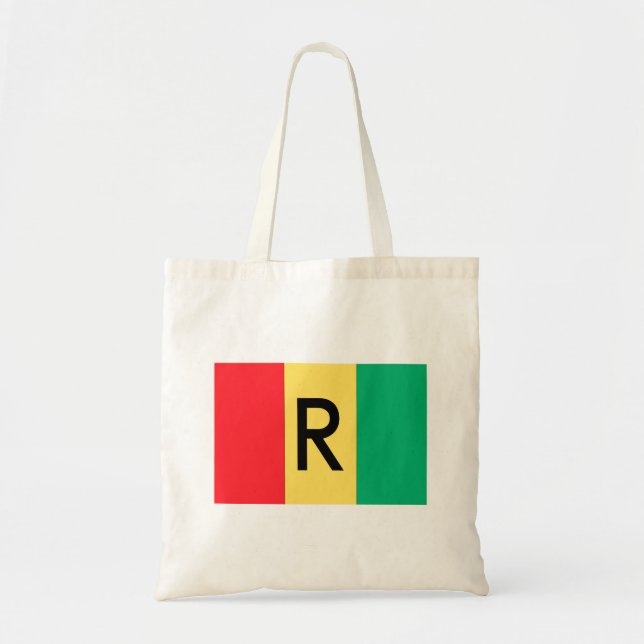 Tote Bag Drapeau du Rwanda (Devant)
