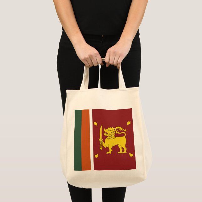 Tote Bag Drapeau du Sri Lanka (Devant (produit))