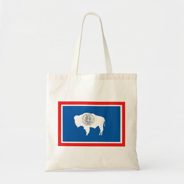 Tote Bag Drapeau du Wyoming (Devant)