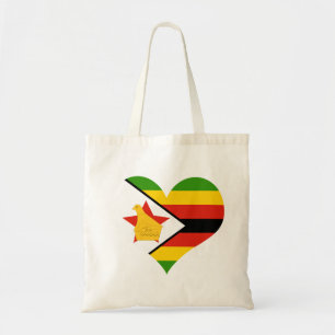 Tote Bag Drapeau du Zimbabwe patriotique Afrique