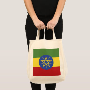 Tote Bag Drapeau éthiopien