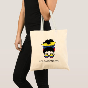Tote Bag Drapeau féminin colombien CUTE COLOMBIANISIMA
