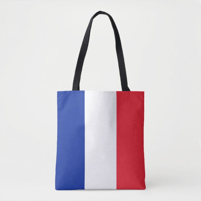 Tote Bag Drapeau français (Devant)