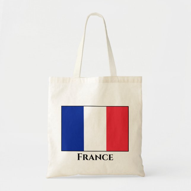 Tote Bag Drapeau français (Devant)