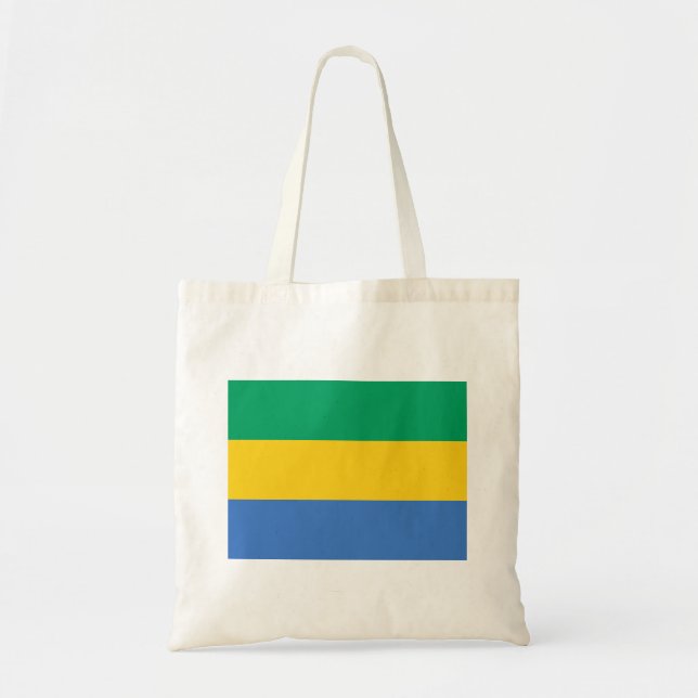 Tote Bag Drapeau Gabon (Devant)