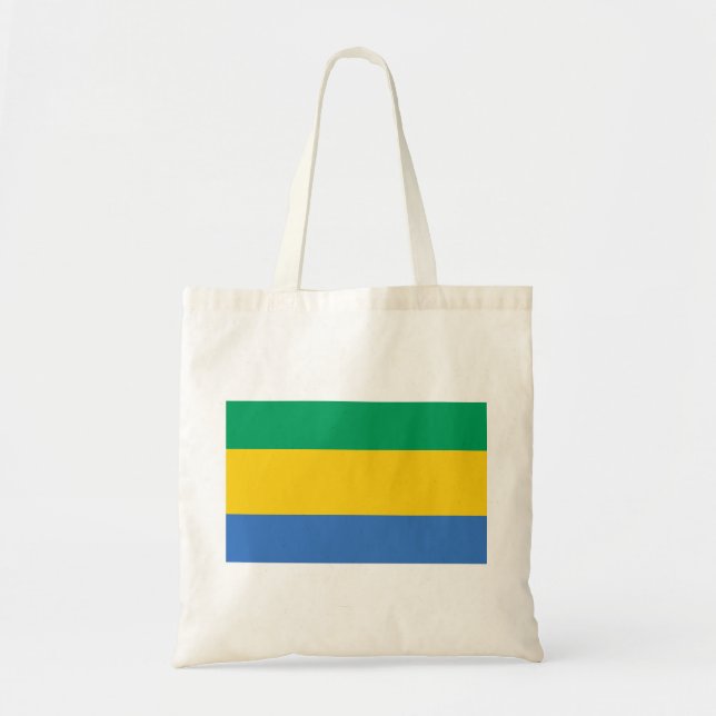 Tote Bag Drapeau Gabon (Devant)