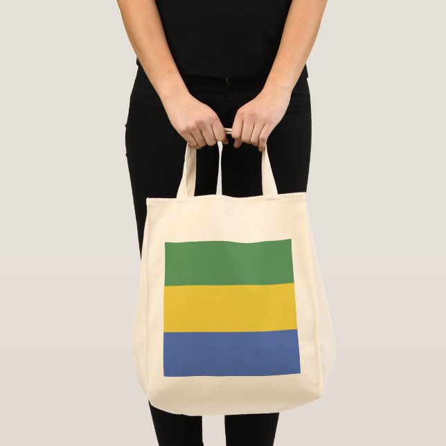Tote Bag Drapeau Gabon (Devant (produit))