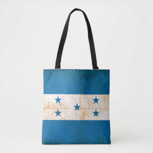 Tote Bag Drapeau grunge du Honduras